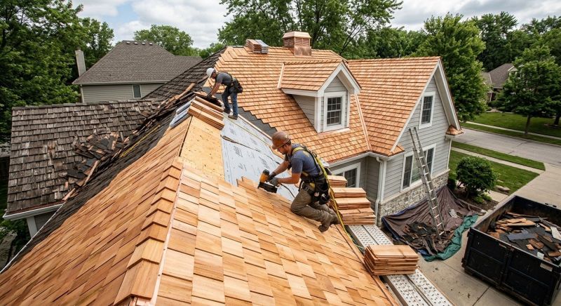 Cedar Shingles Replacement in Alexandria, VA